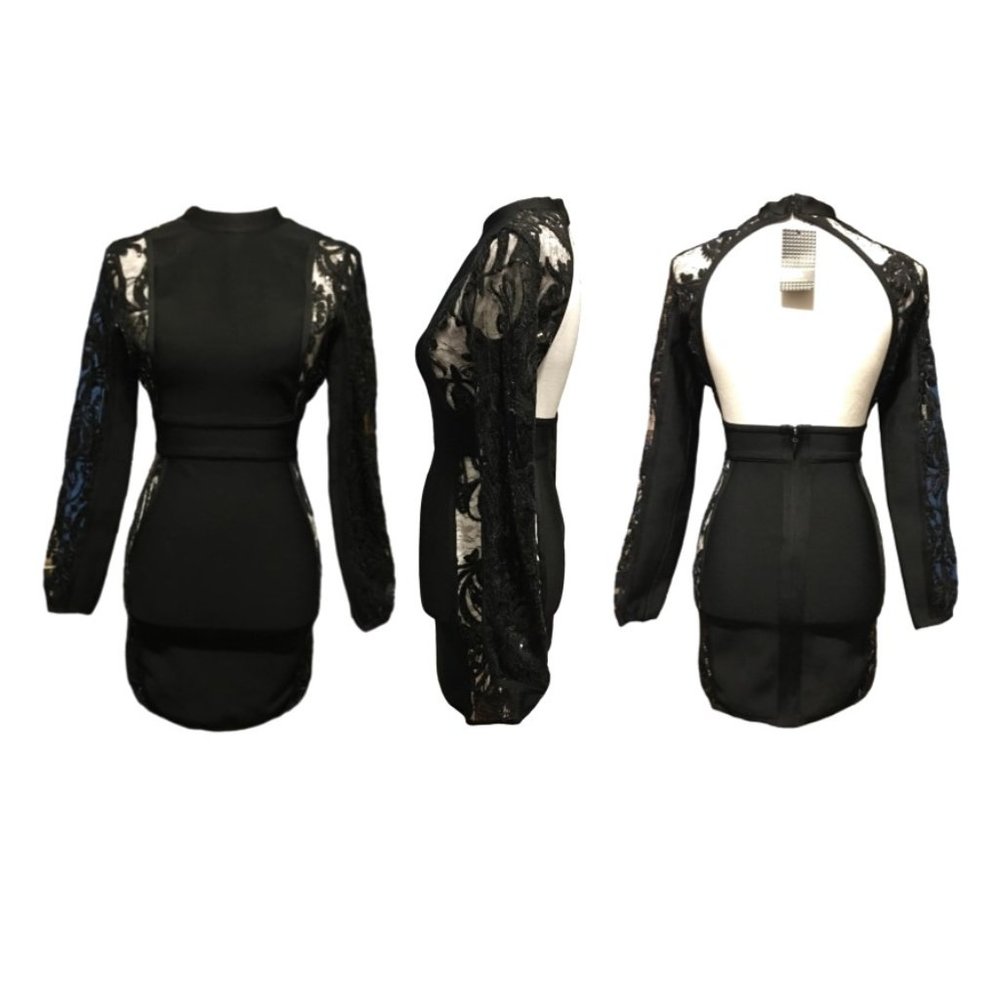 Amekana AMAZING Black Dress - XS - NWT